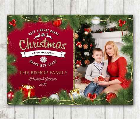 custom holiday greeting cards.
